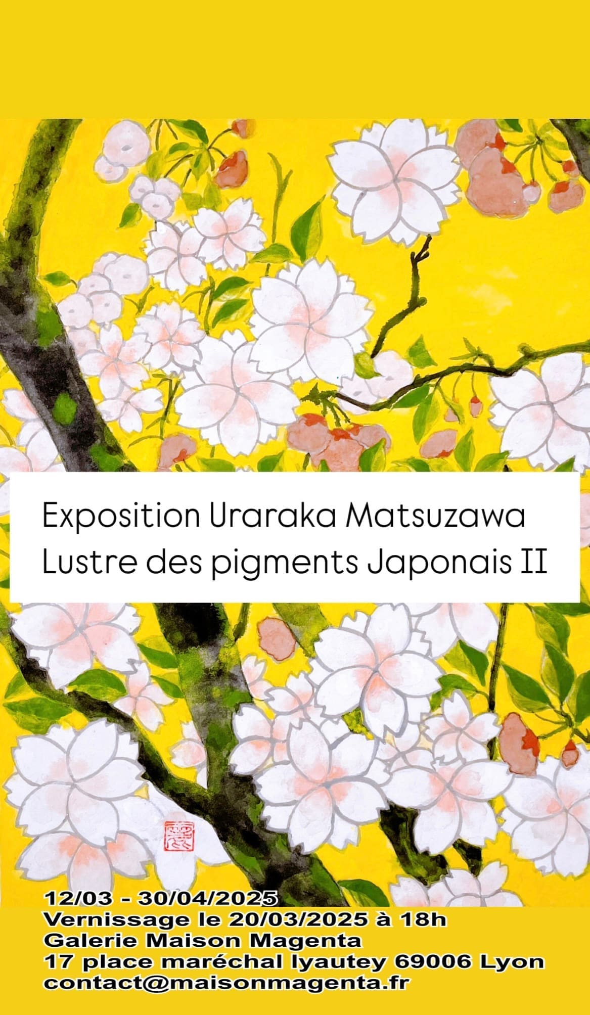 Lustre des pigments japonais II